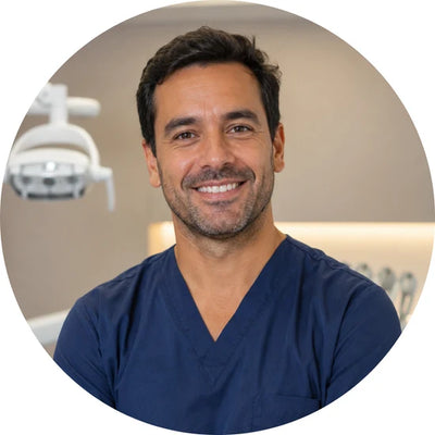 Dr. Nicolás Araóz, Odontólogo